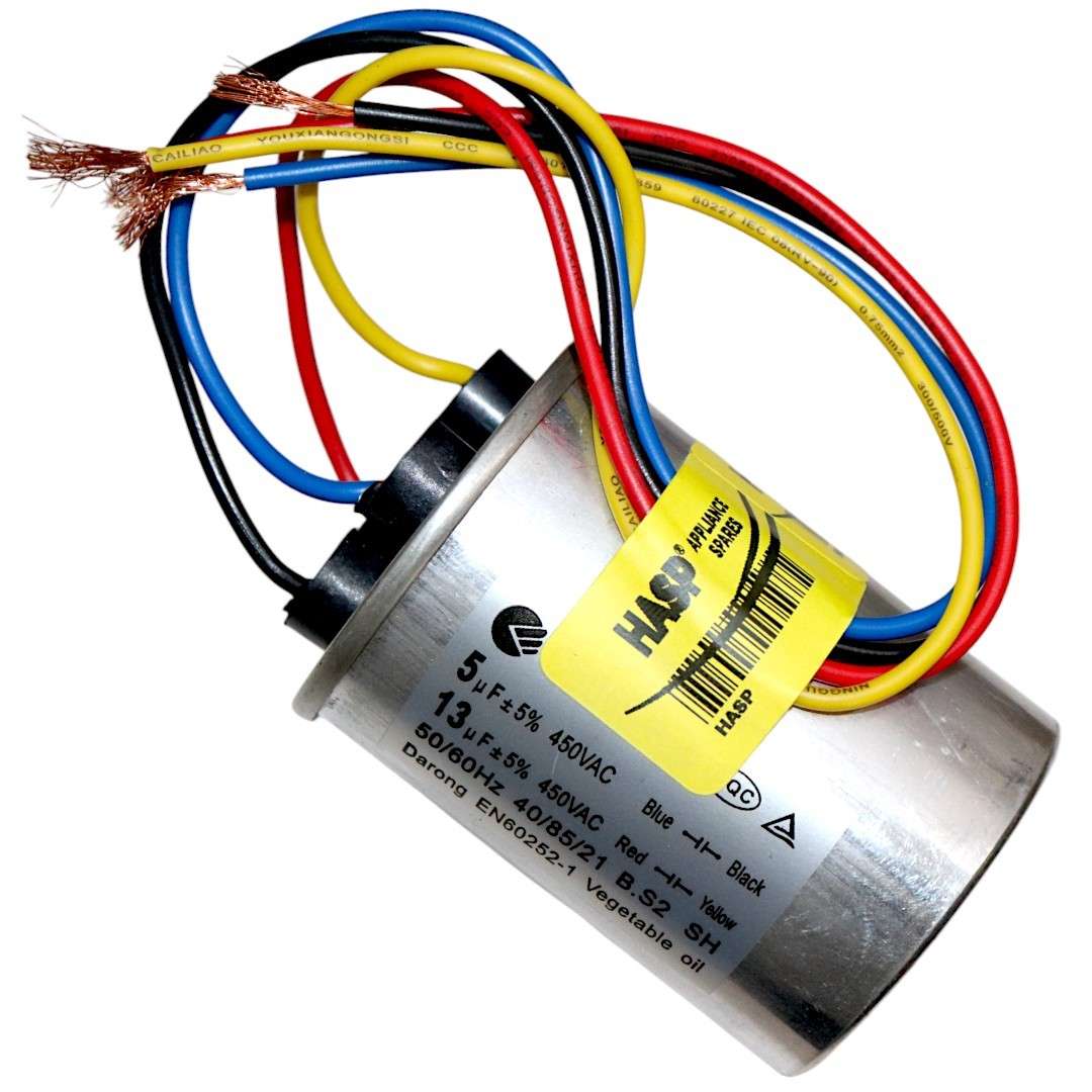 Motor Run Capacitor 13uF+5uF 450VAC