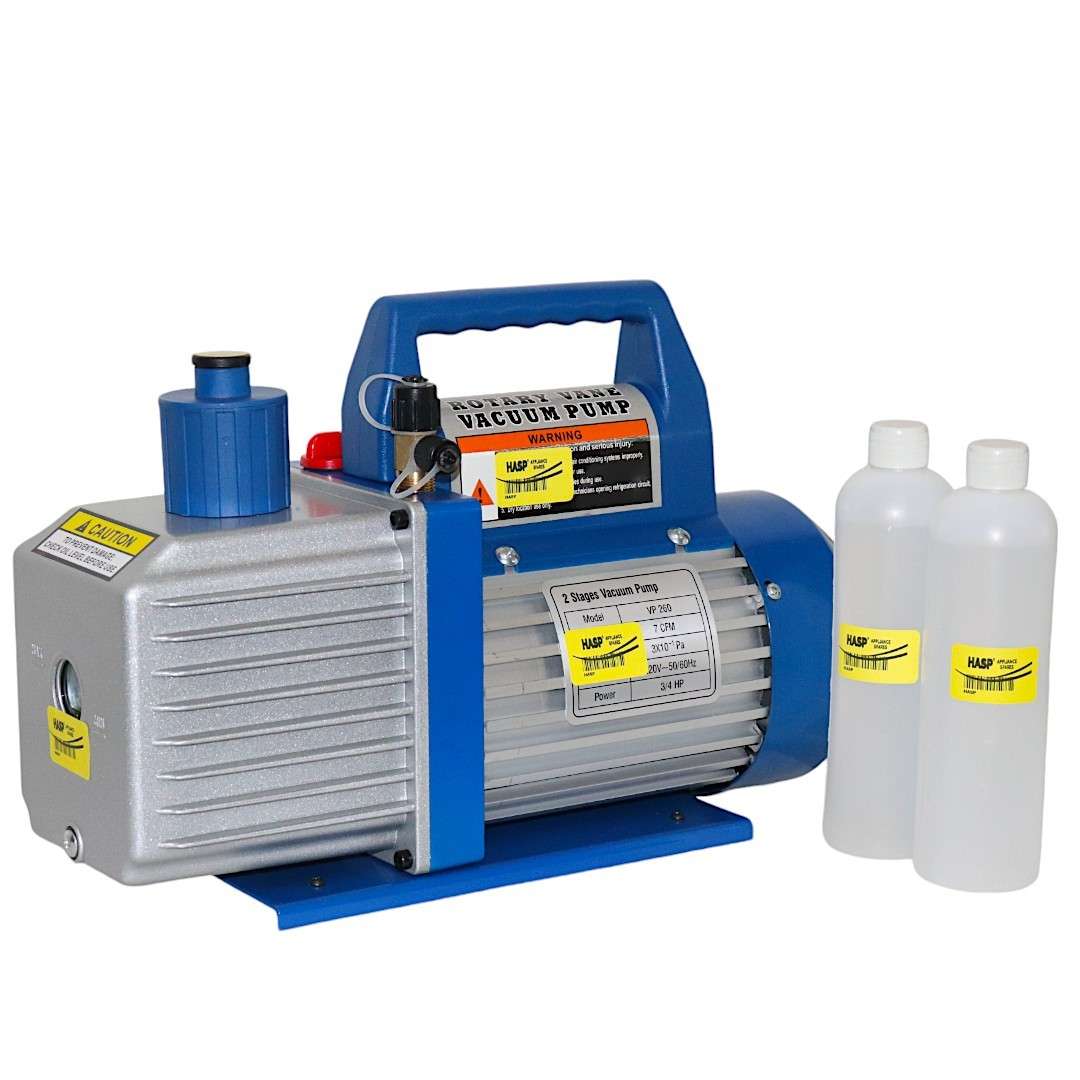 High Performance 2 Stage Vacuum Pump VP260 7CFM Refrigeration