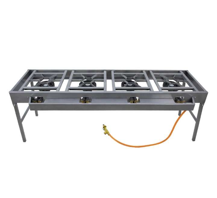 4-Burner Folding Boiling Table / Gas Stove ( Extra Heavy Duty