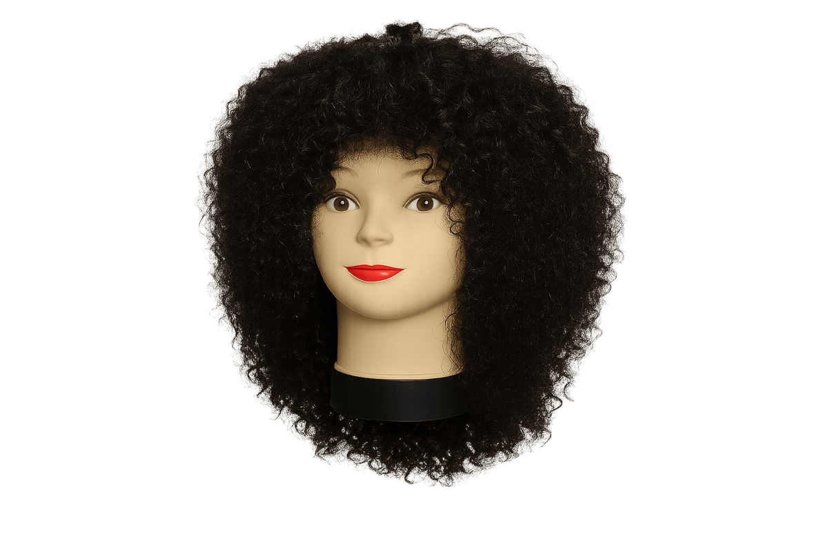 Curly Wig with Fringe