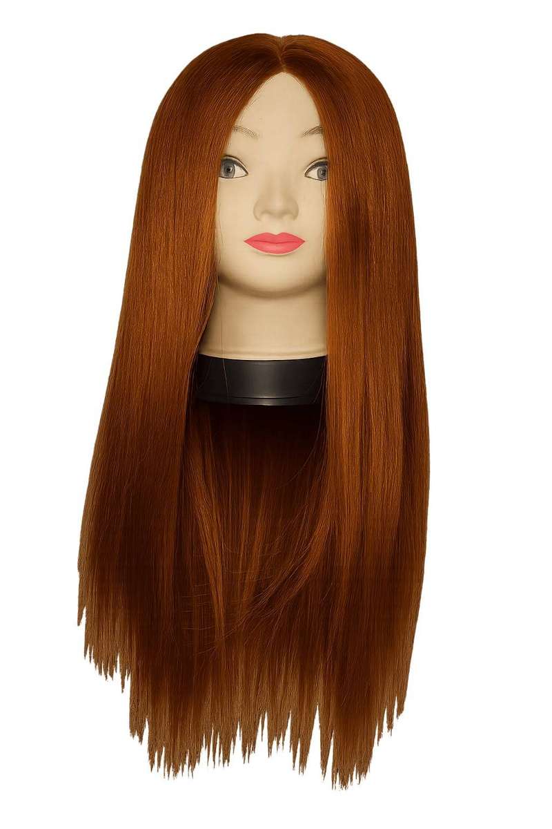 Copper Colour Straight Wig