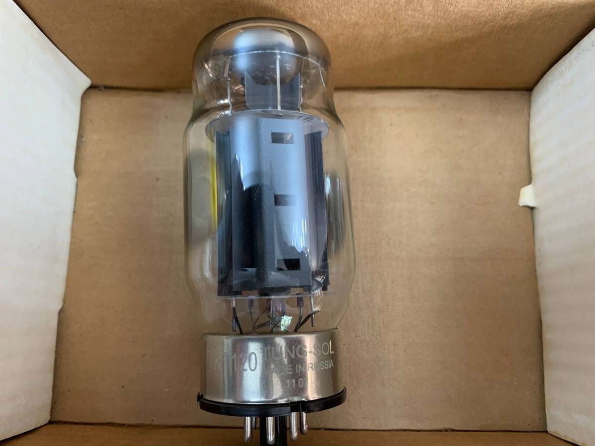 Tung-Sol KT120 pair vacuum tubes