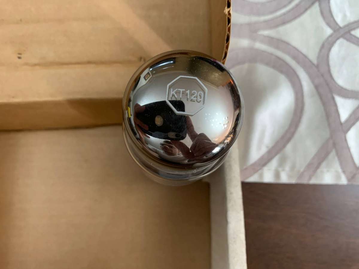 Tung-Sol KT120 pair vacuum tubes