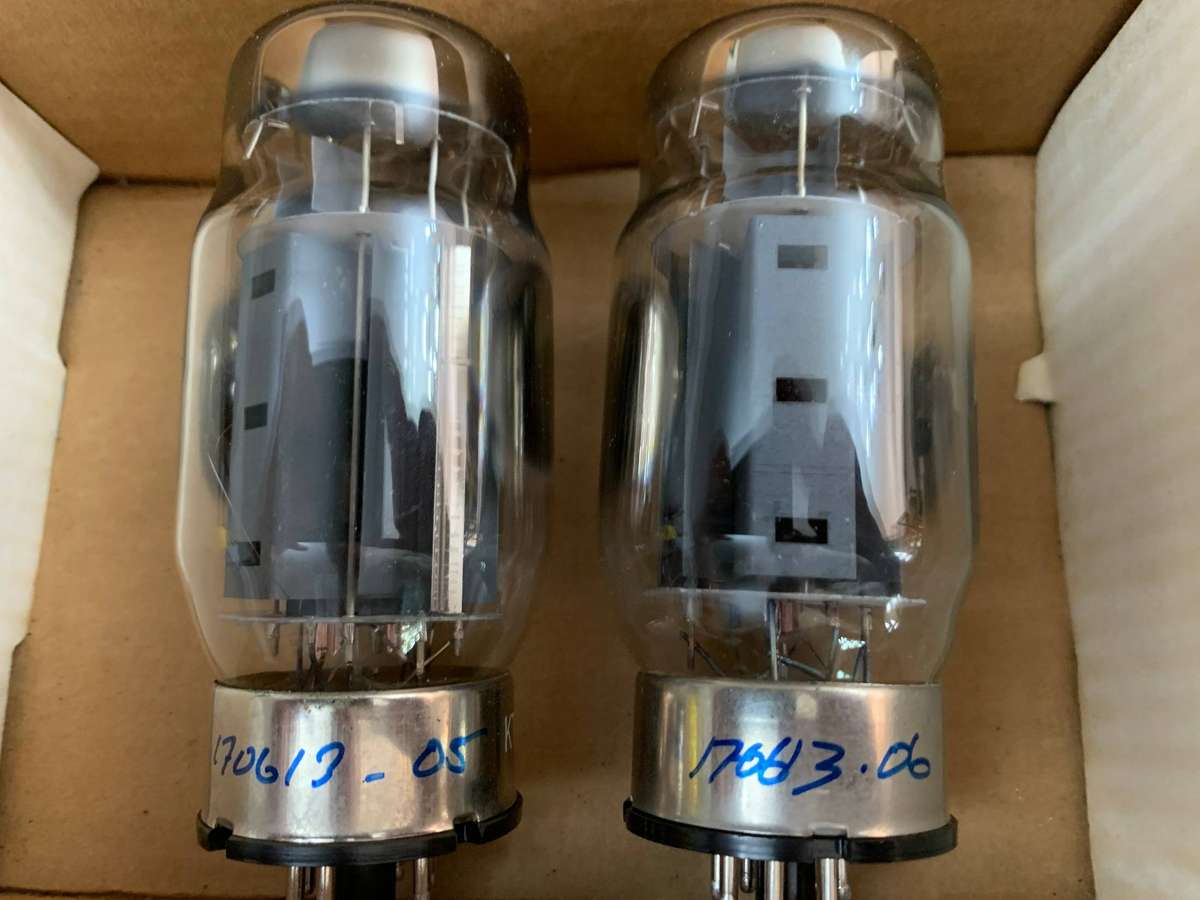 Tung-Sol KT120 pair vacuum tubes