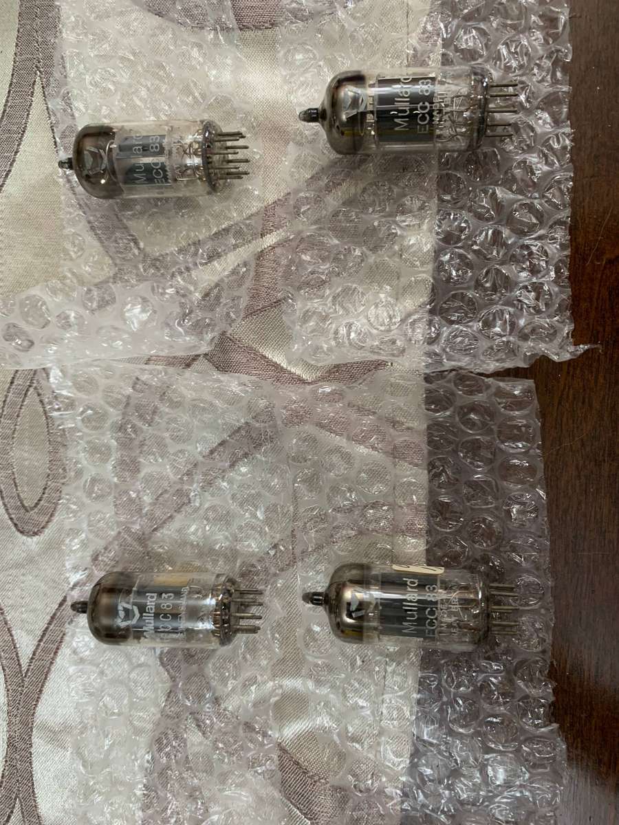 Vintage MULLARD 12AX7 ecc83, very strong, fully tested, magic for Orange Hiwatt Marshall, preamp