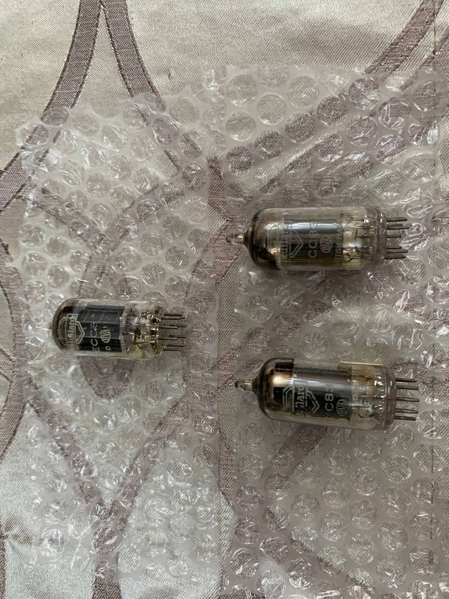 Vintage MULLARD 12AX7 ecc83, very strong, fully tested, magic for Orange Hiwatt Marshall, preamp