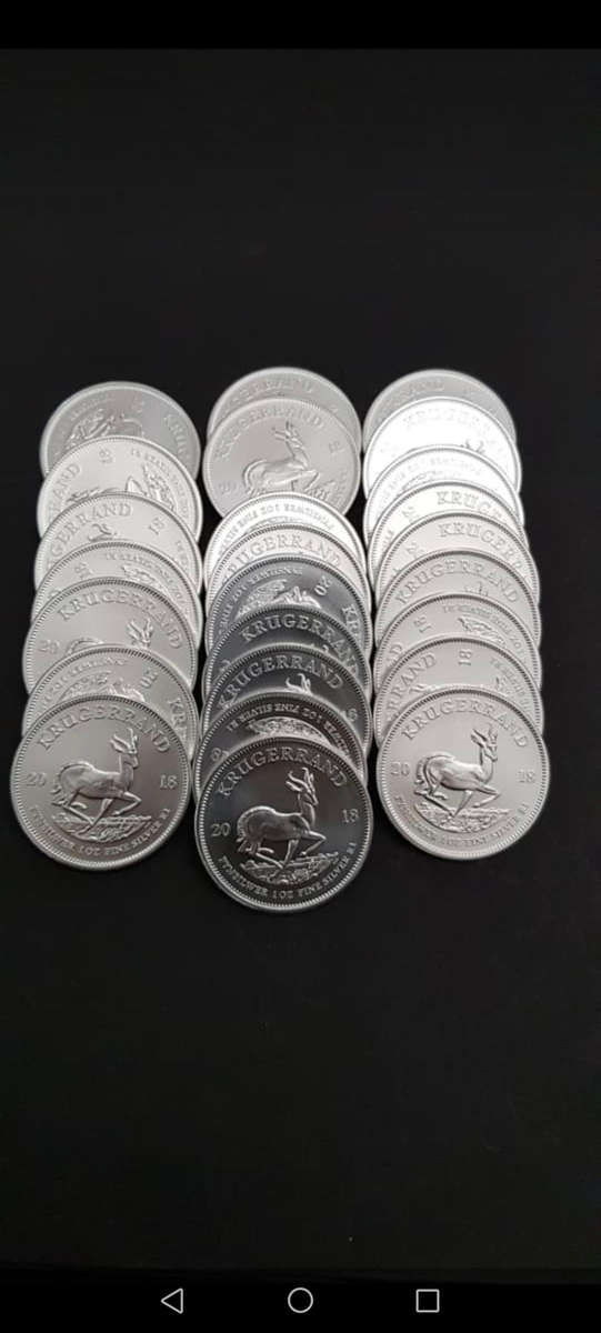 Pure 1 Oz Silver Kruger coin