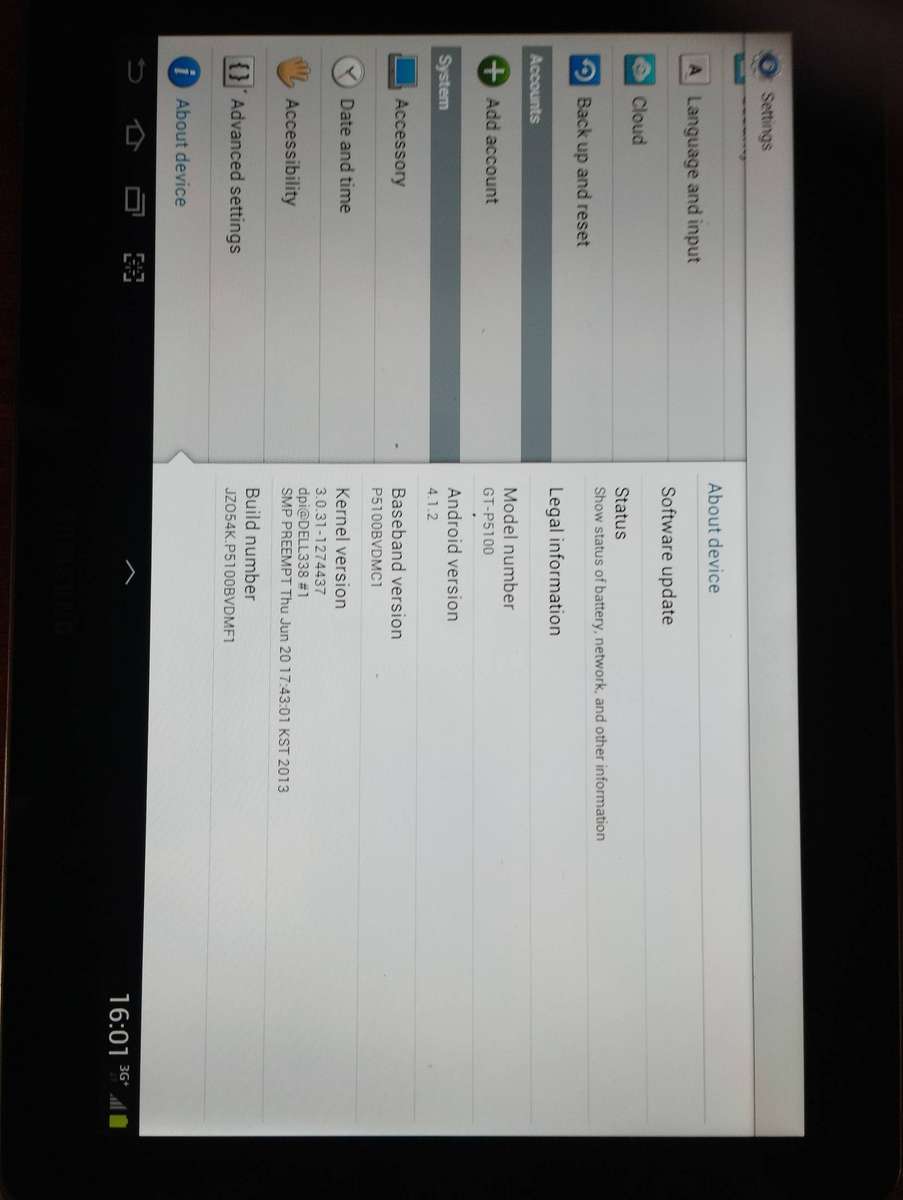 Samsung Galaxy Tab 2 10.1 P5100