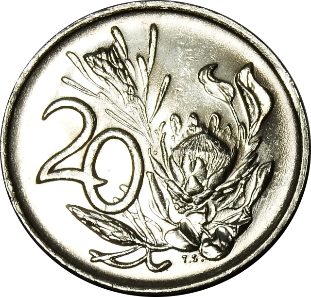 20 (TWENTY) Cents - 1989 in A/UNC - Great Coin !