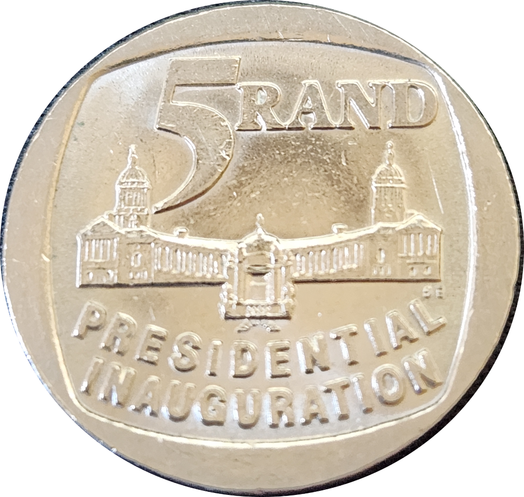 5 (FIVE) RAND - 1994 - Presidential Inauguration