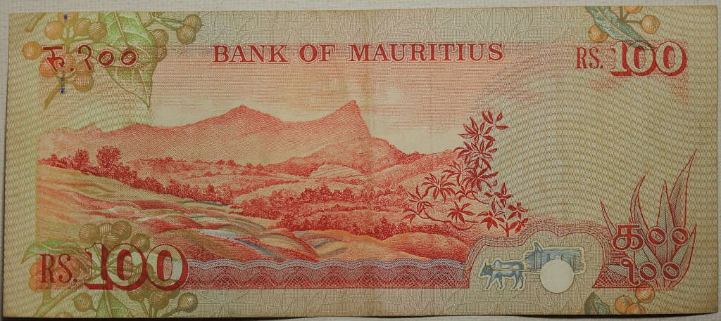 100 (ONE HUNDRED ) RUPEES - Mauritius - A/13 103520 - Good Note !
