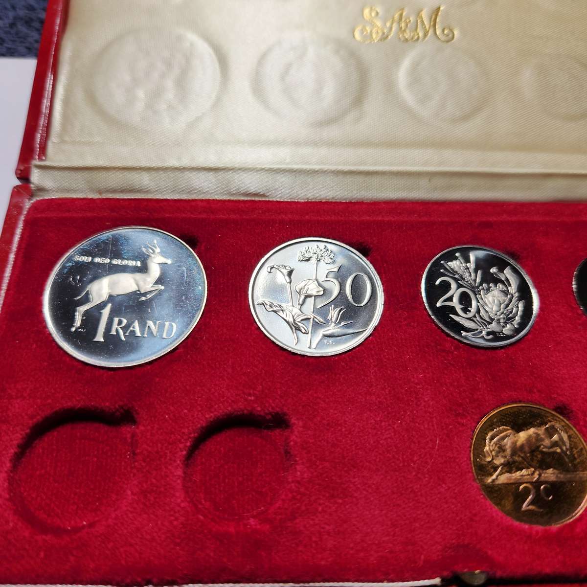 1979 Long Proof Set  - SA Mint box Mintage 10000 - Fantastic condition !!  Diederichs 3rd President