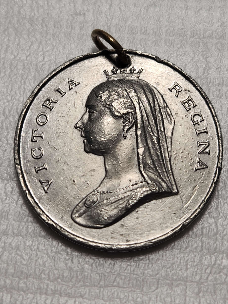 1897 DIAMOND JUBILEE of 60 years reign of QUEEN VICTORIA - 23.10Gram