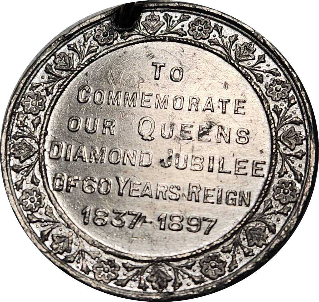 1897 DIAMOND JUBILEE of 60 years reign of QUEEN VICTORIA - 23.10Gram