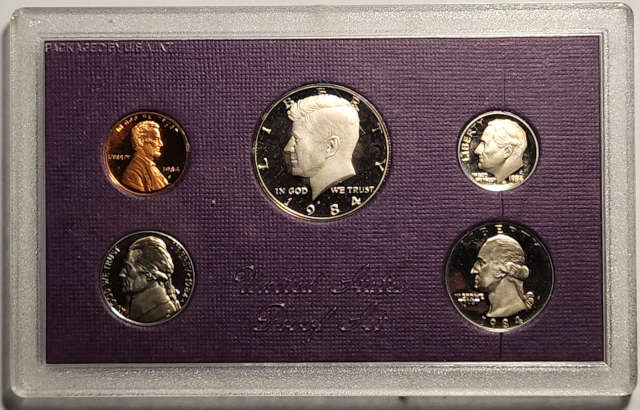 1984 UNITED STATES PROOF SET - Frosted