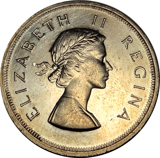 5 (FIVE) SHILLINGS - 1958 - Extremely Good coin !   NICE !