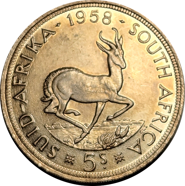 5 (FIVE) SHILLINGS - 1958 - Good coin !