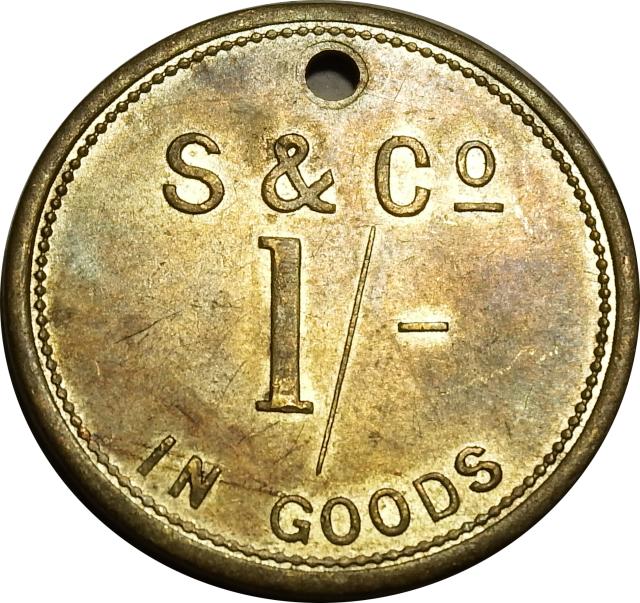 Strachan 1/~ Token Set 1 - Great Condition !!