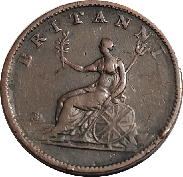 1 (ONE) PENNY - 1806 - George III - Great Britain - VF - a 219 Year old coin !