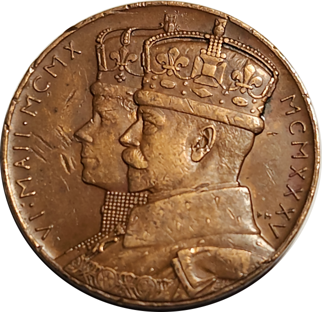 1935 George V and Queen Mary - Silver Jubilee Medal - Fantastic Condition