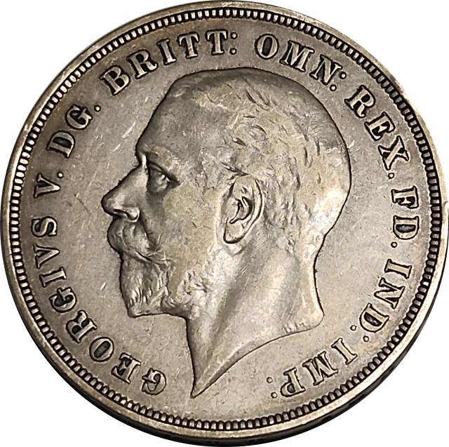 5 (FIVE) SHILLINGS - CROWN - Silver Jubilee - 1935 - George V - Commemorative issue