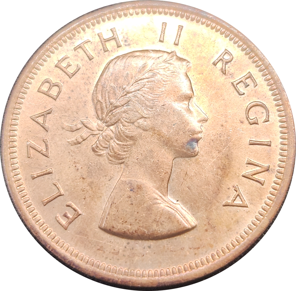 1 (ONE) PENNY - 1960 - Red - 1d - NICE !