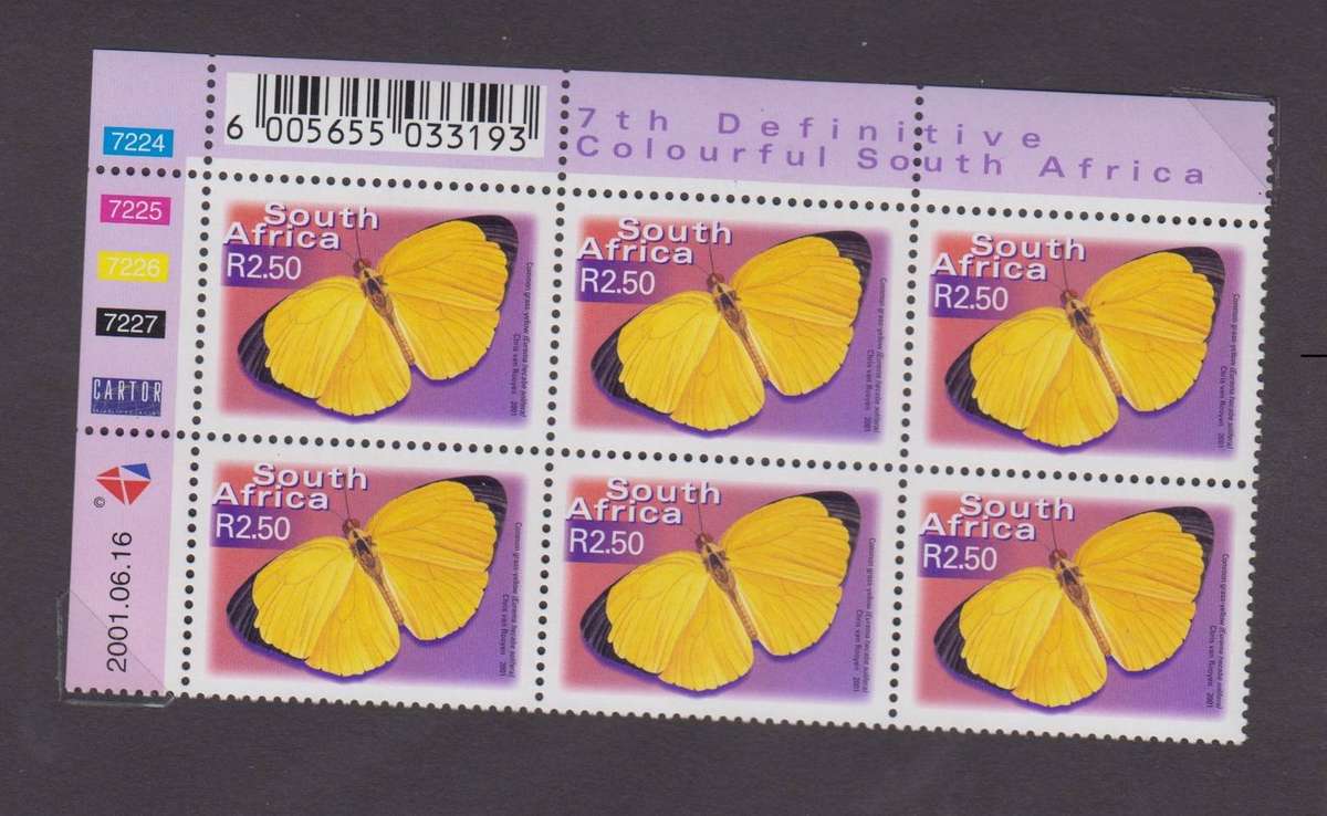 RSA - 7th Definitive R2,50 - First Print (SACC 1406)