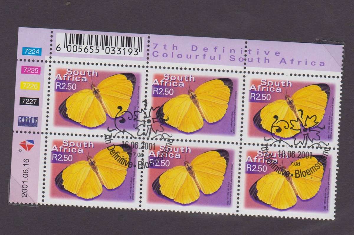 RSA - 7th Definitive R2,50 - CTO (SACC 1406)