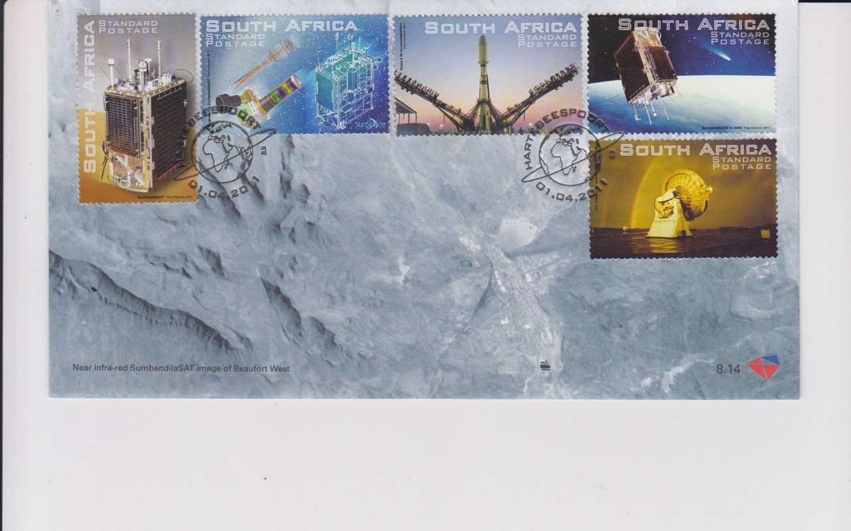 RSA - 2011 - Sumbandile Satellite FDC 8.2 (SACC 2166-2170)