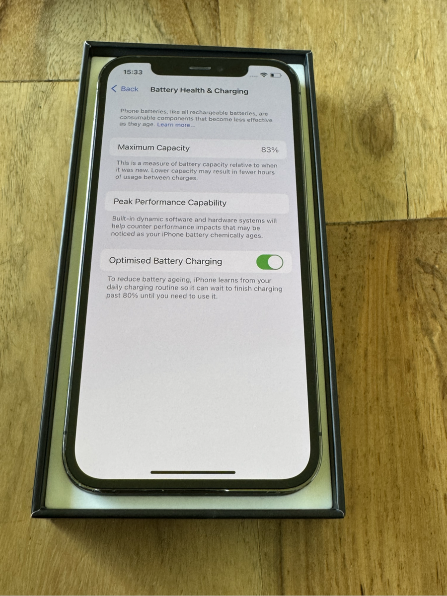 Apple iPhone 12 Pro 256gb graphite