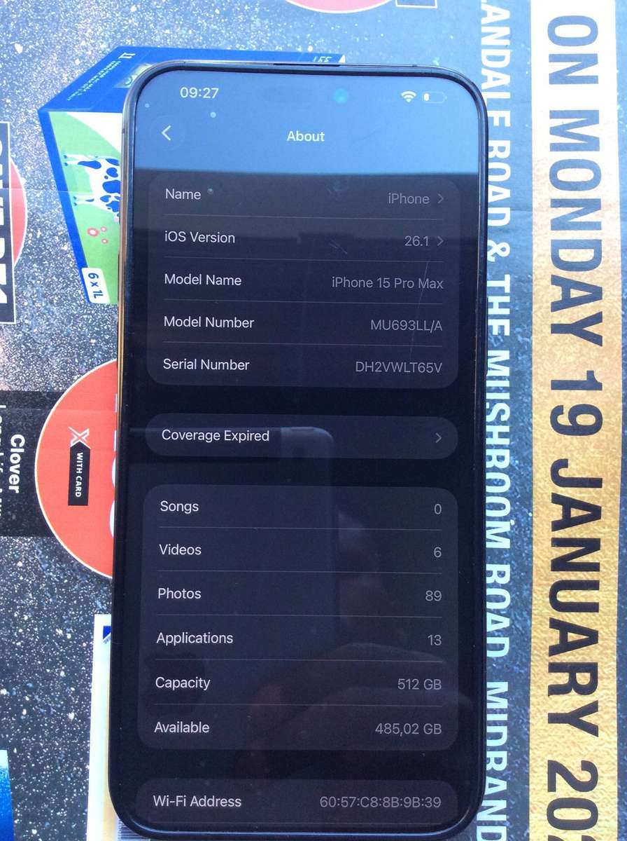 iPhone 15 Pro Max 512Gb