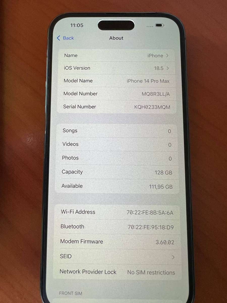 Apple IPhone 14 Pro Max