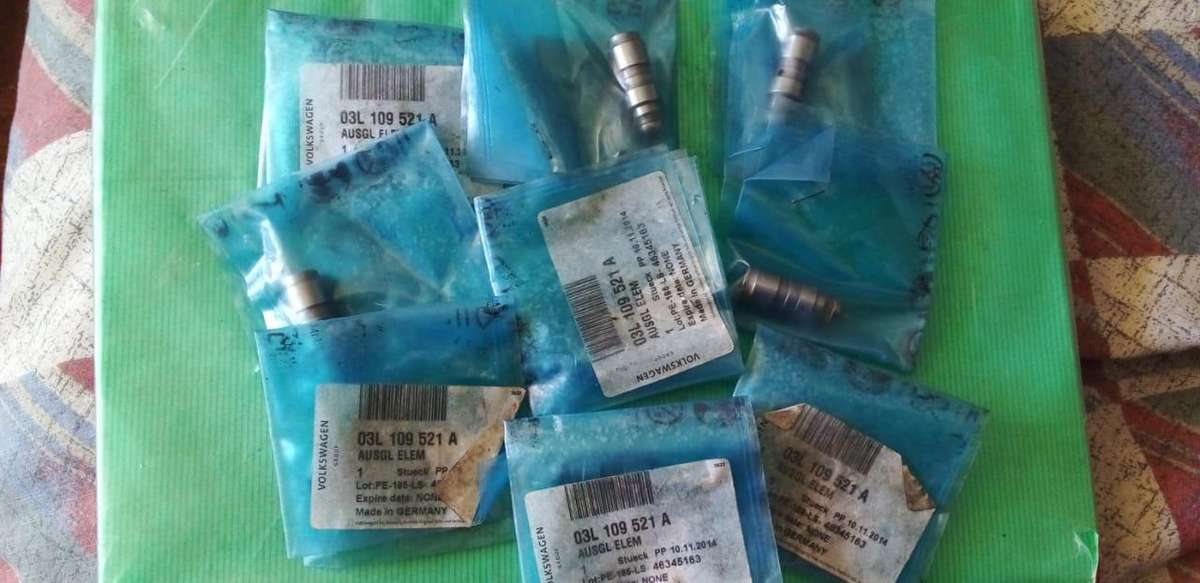 VW AND AUDI 1.6 AND 2 LITER TDI ORIGINAL HYDRAULIC LIFTERS.X9