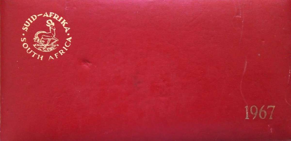 EMPTY RSA 1967 PROOF COIN BOX as per image.