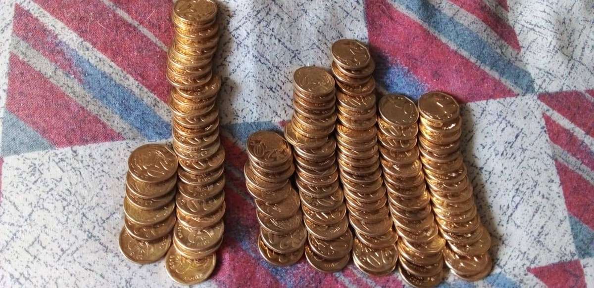 SOUTH AFRICA 20 CENT UNCIRCULATED COINS,.X110