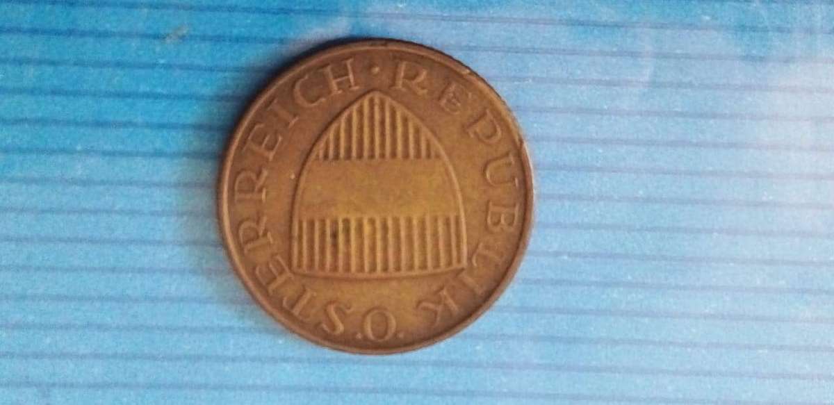 AUSTRIA 50 GROSCHEN 1973 COIN.GREAT CONDITION