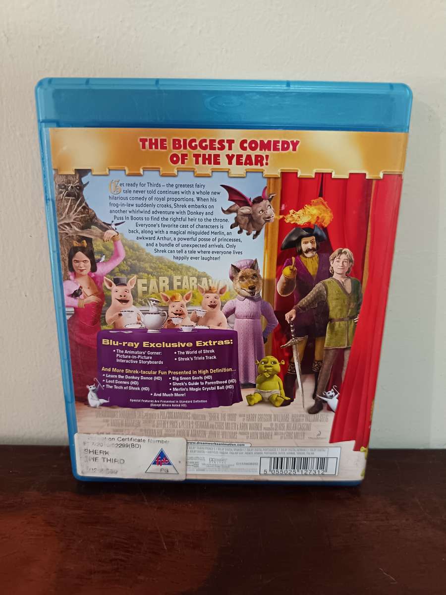 Shrek the Third on Blu-ray