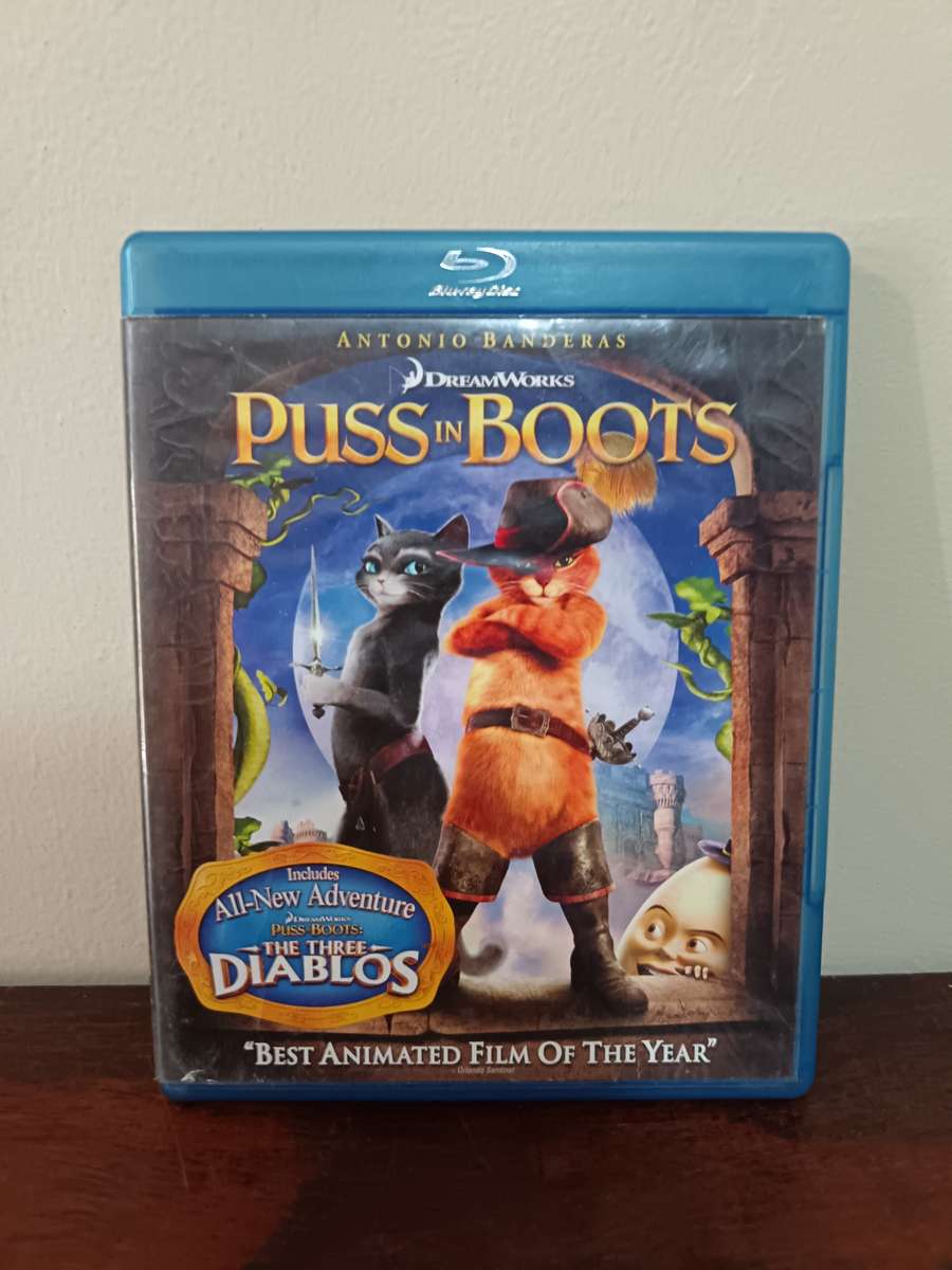 Puss in Boots on Blu-ray