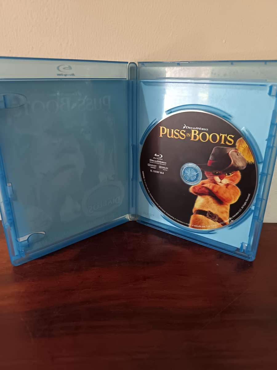 Puss in Boots on Blu-ray