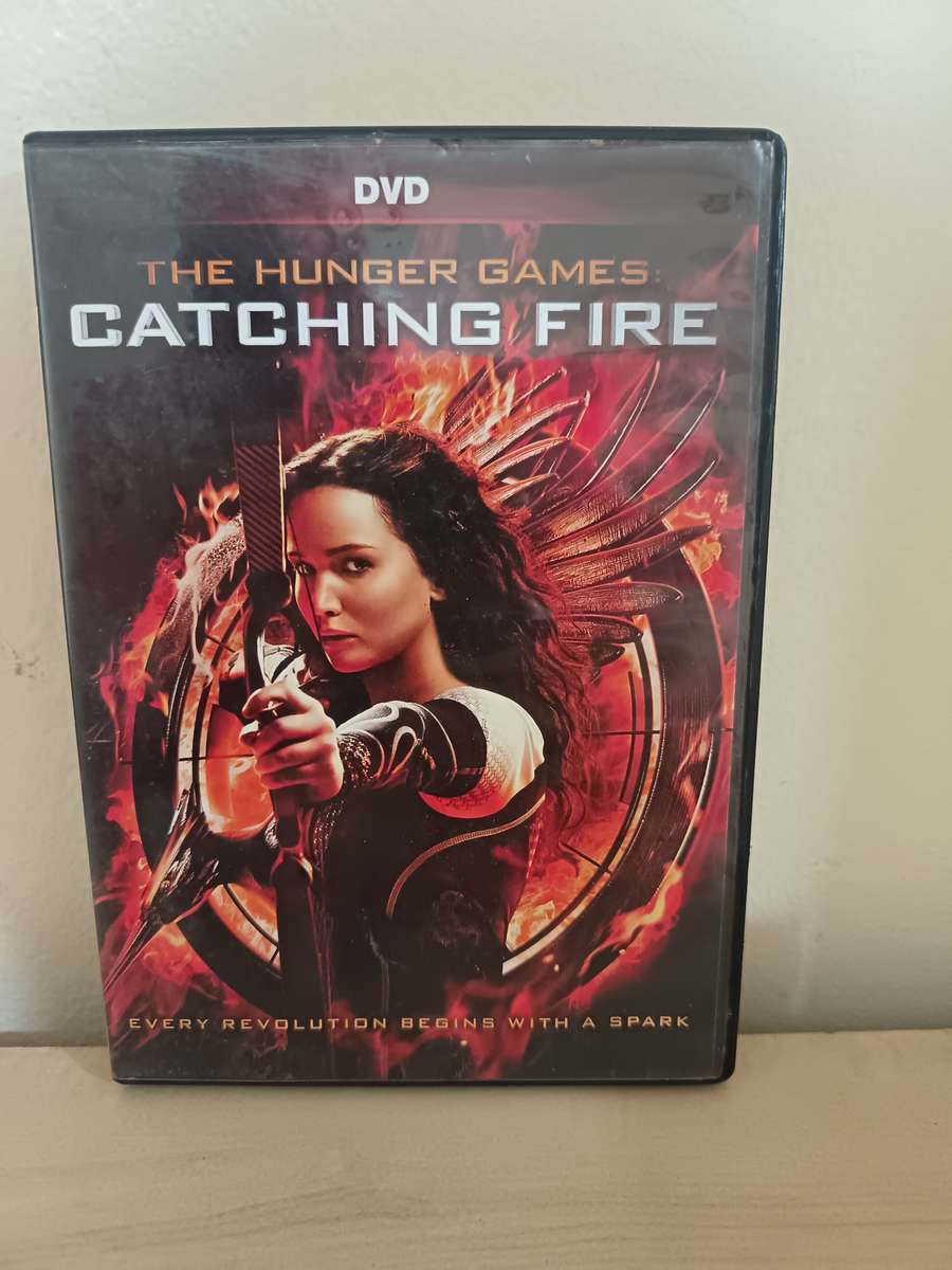 The Hunger Games Catching Fire on DVD