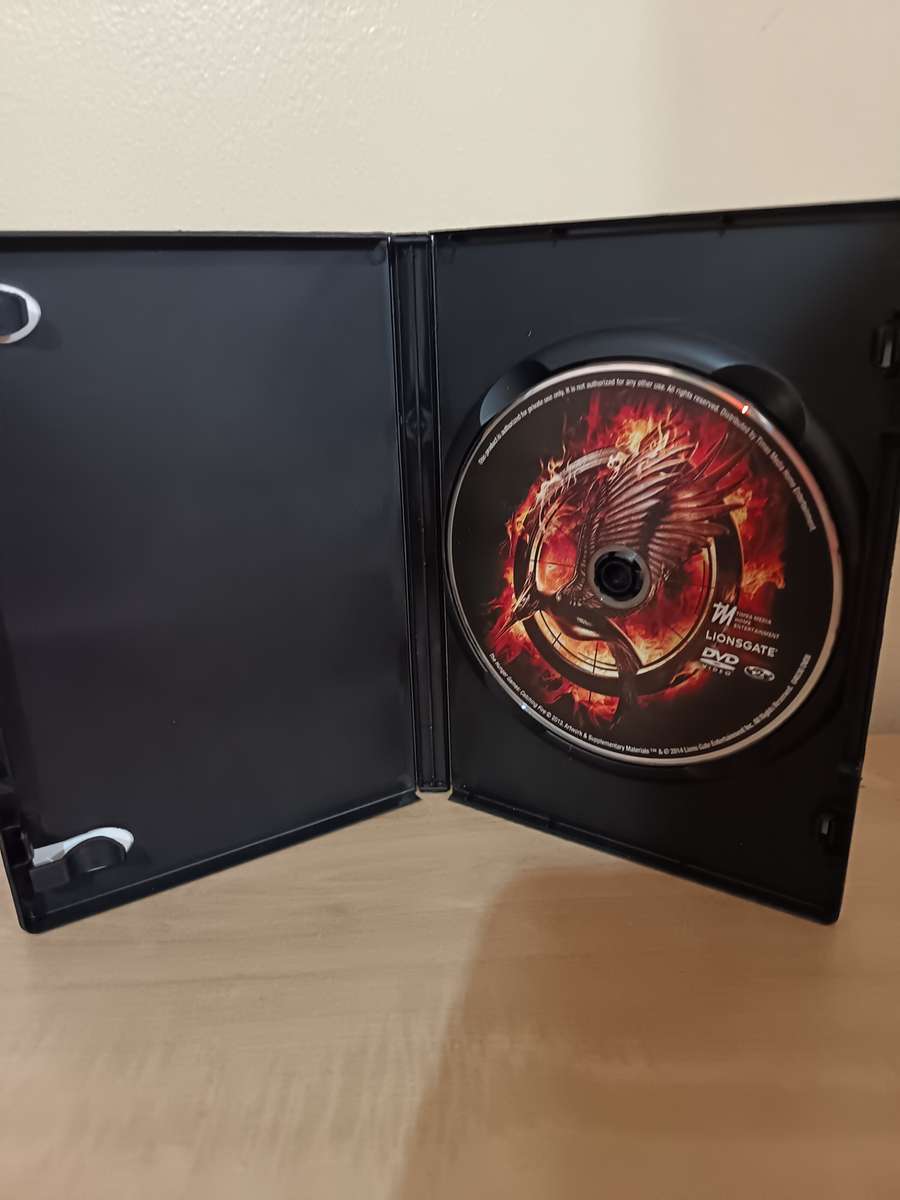 The Hunger Games Catching Fire on DVD