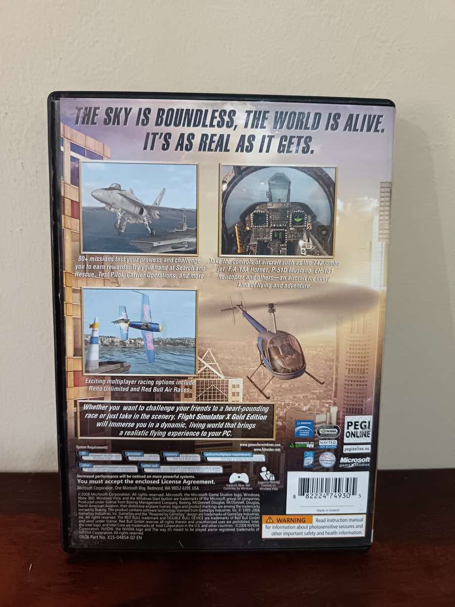 Microsoft Flight Simulator X Gold Edition on PC