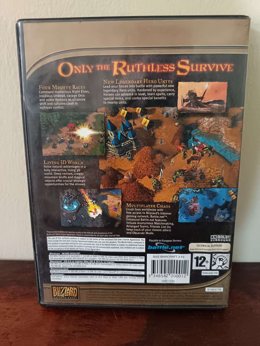 WarCraft 3 Reign of Chaos on PC