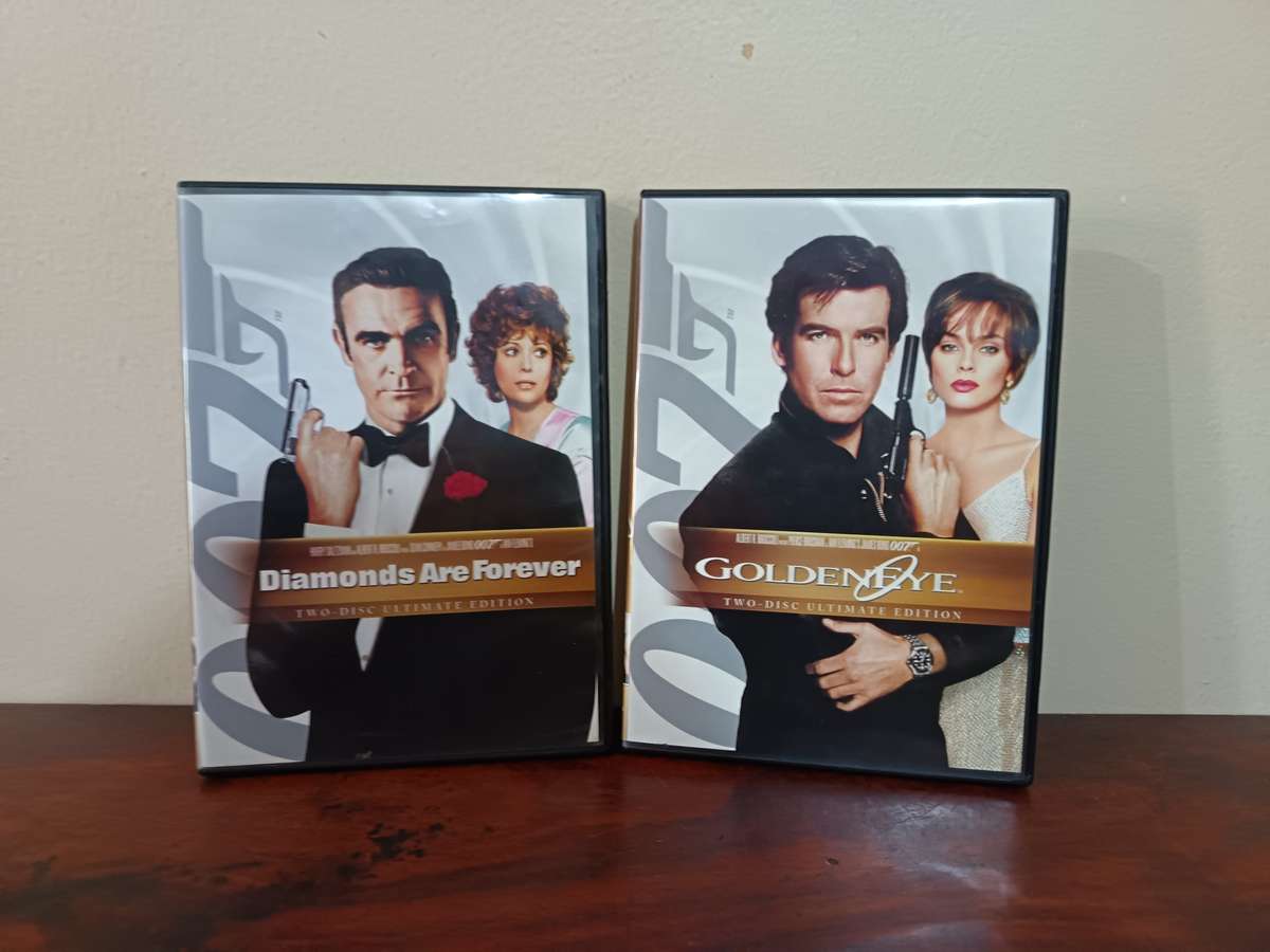 James Bond Ultimate Edition Combo on DVD