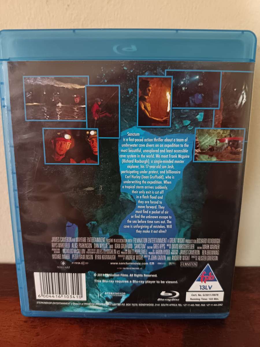 Sanctum on Blu-ray