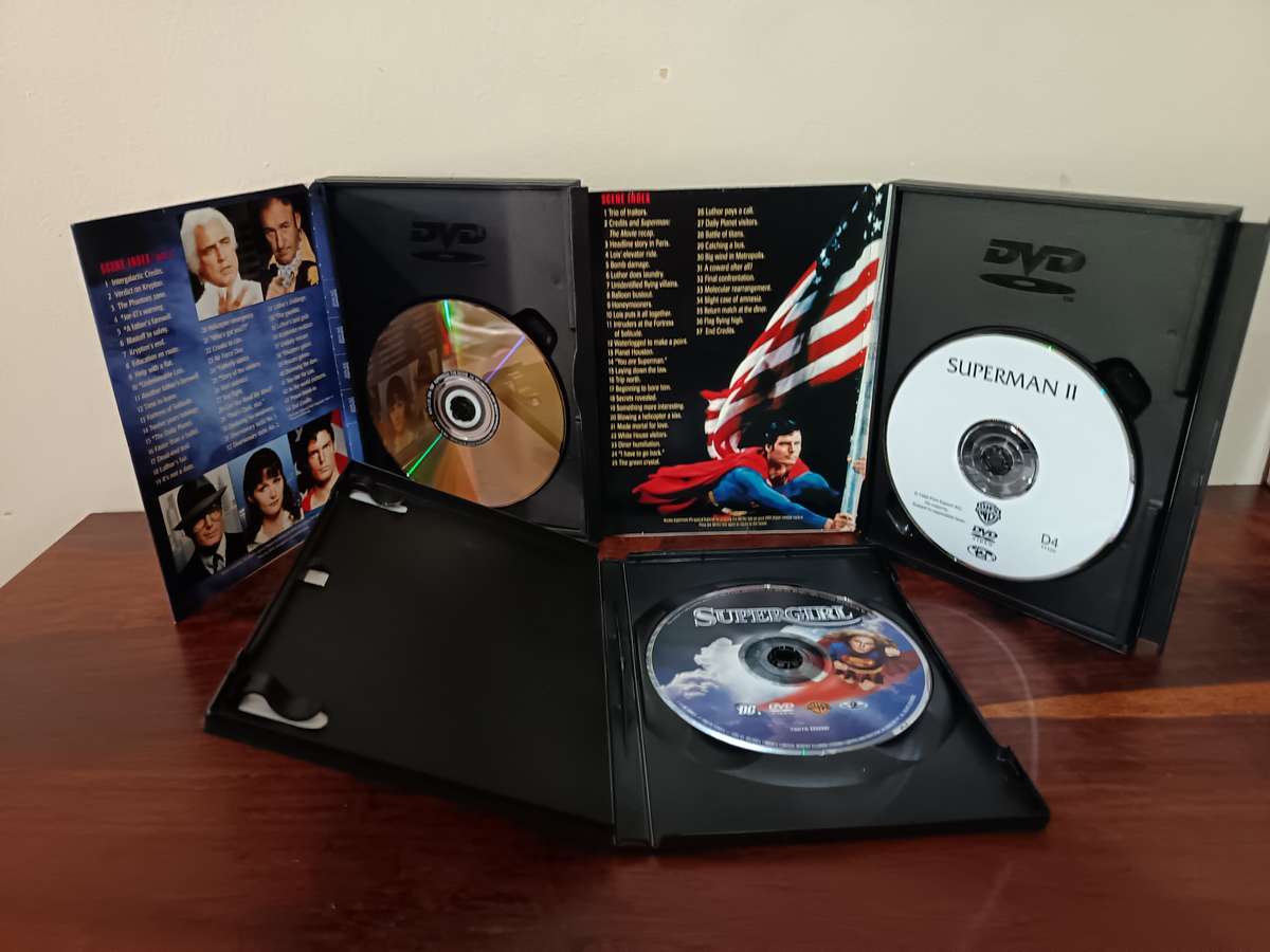 Amazing Superman & Supergirl Combo on DVD