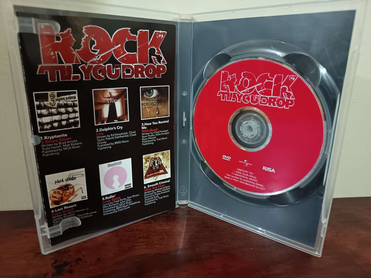 Rock Til You Drop Music DVD
