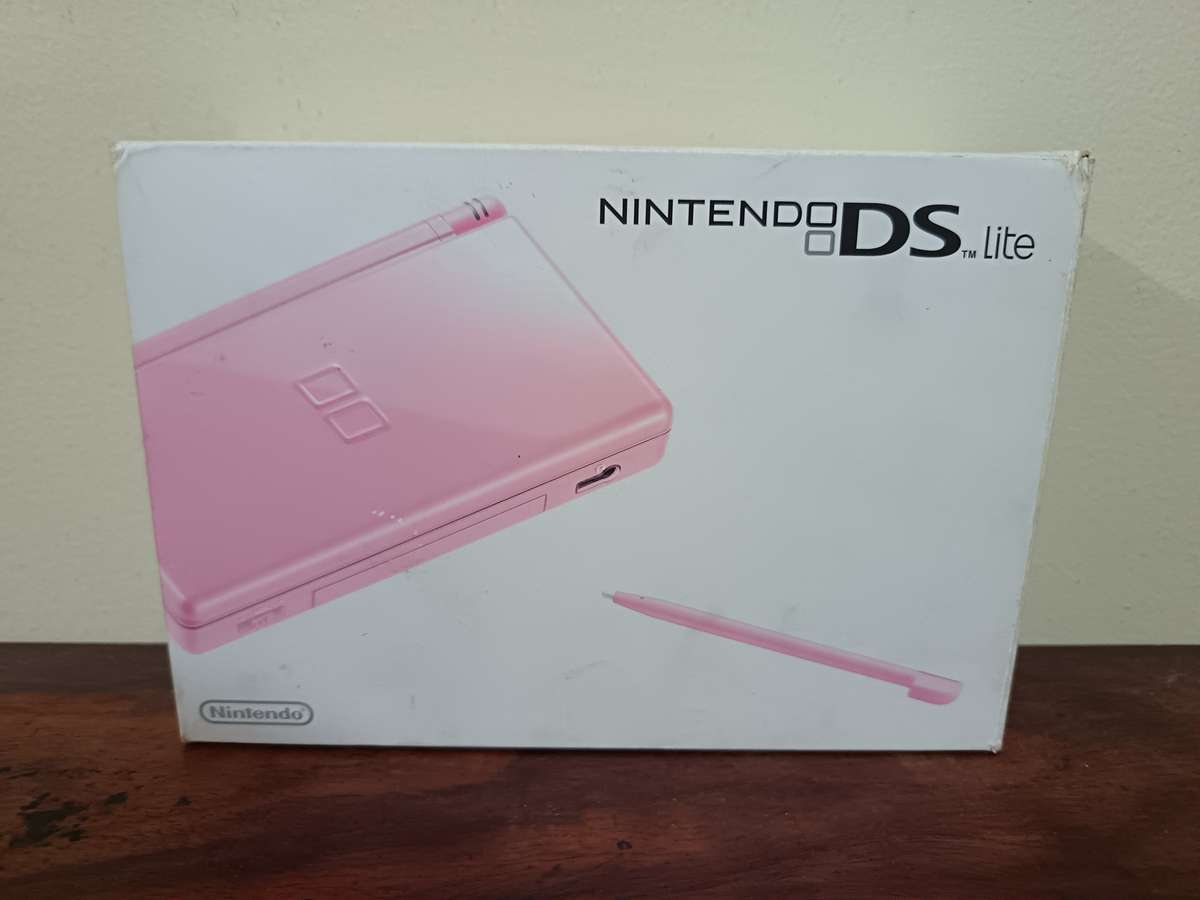 Nintendo DS Lite Pink - Complete in Box with Extra Stylus
