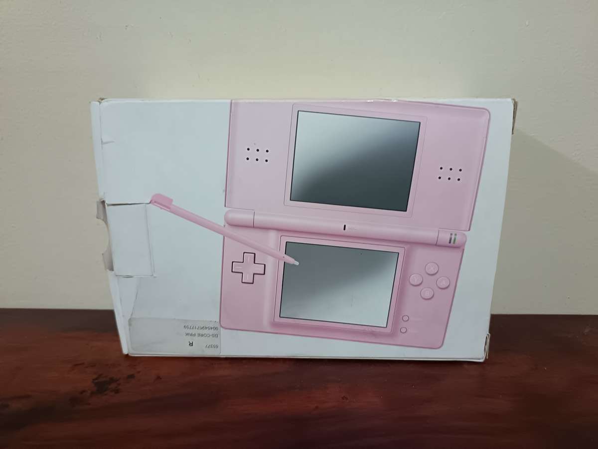 Nintendo DS Lite Pink - Complete in Box with Extra Stylus