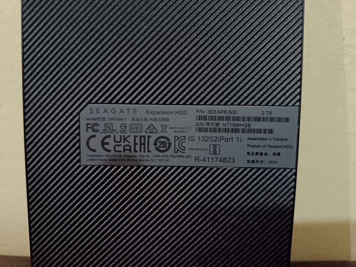 Seagate 2TB Expansion Drive